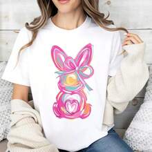 Women T-Shirts - 白色的 - 查看 2