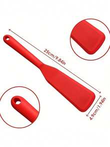 Silicone Pancake Spatula - Ultra Thin, Long Handle, Suitable For Pancakes And Wraps - Durable Kitchen Cooking, Fit Most Mixers, Home And Restaurant Use - Multicolor - View 11