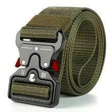 3pcs Outdoor Tactical Belt Set, Multi-Functional Nylon Quick Release Buckle, Hiking Camping Accessories, Sports Accessories, Men's Summer Gift, Suitable For Campus Casual, Business Occasions, Can Be Given To Boyfriend/Husband/Father, Daily Wear - Multicolor - View 16