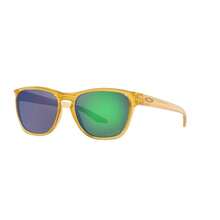 Oakley Man Sunglasses Transparent Light Curry Frame, Prizm Jade Lenses, 56MM - Yellow - View 2