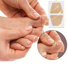 32PCS Nail Stickers, Suitable For Toenails Or Fingernails, Nail Stickers, Nail Renewal Stickers, Fast And Effective Fingernail And Toenail Care - Beige - View 6