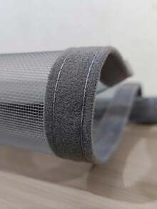 灰色网格窗户专用防护网，可自行安装，可拆卸清洗，安装简便，家用防蚊虫网 - 紗窗 - 查看 5