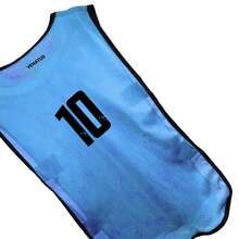 VENATUS Casacas Deportivas Juego de 12 para Entrenamiento con Diseño Funcional y Cómodo - Azul cielo - Ver 5