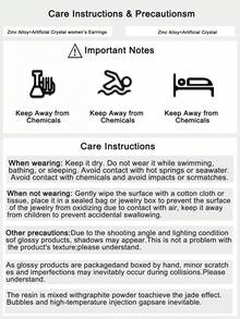 1对手工波西米亚风圆形串珠耳环，时尚优雅简约，适合各种节日、情人节、新年、复活节派对等场合，是送给爱人的百搭珠宝礼物（手工串珠，颜色、位置和数量随机）。 - 藍色 - 查看 6