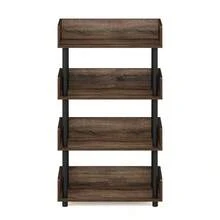 Garage Integrated Storage Racks - خشب الجوز - مشاهدة 11