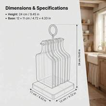 Posavasos Minimalistas de Madera - Elegancia Natural para tu Mesa - Camel - Ver 8