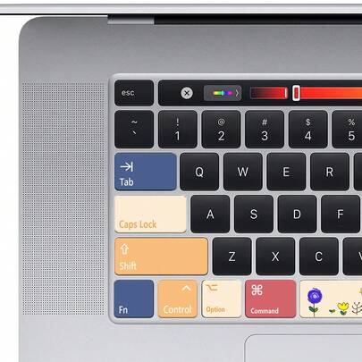 Bộ dán phím thay thế một phần cho Apple Air, các phím thay thế bền bỉ, dễ dàng tự lắp đặt, hoàn toàn phù hợp với các mẫu Apple Air 13.6 inch M2, M3, M4, M5