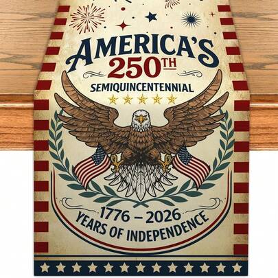 Centrotavola per il 250° anniversario americano, decorazione da tavolo per cucina e sala da pranzo del 4 luglio, decorazione per il Giorno dell'Indipendenza, forniture per feste di casa patriottiche del Giorno dell'Indipendenza