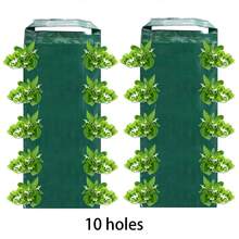 1pc Hanging Strawberry Planter Bag, Strawberry Planting Bag For Growing Strawberries, Tomatoes, And Peppers - Multicolor - View 19