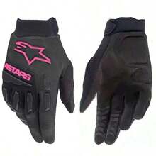 Alpinestars 全指手套 触屏山地自行车手套 竞速手套 摩托车越野手套 自行车手套 山地车/摩托车/速降自行车手套 男女款 - 玫瑰紅 - 查看 12