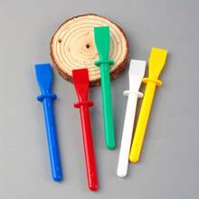 6/12 piezas Herramientas aplicadoras de pegamento de colores - Herramientas de precisión para manualidades de cuero - Duraderas y fáciles de limpiar - Espátula para pegamento de arte - Proyectos creativos hechos a mano de multicolor - Multicolor - Ver 3