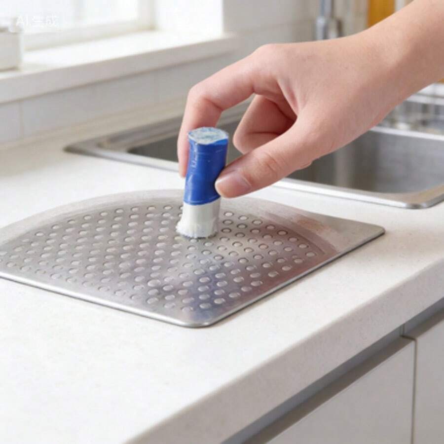 Stainless Steel Pot Cleaning Brush With Rust Remover, 2 Packs - Kitchen Rust Stain Remover Scrubber For Bottom Of Pots - A - View 1