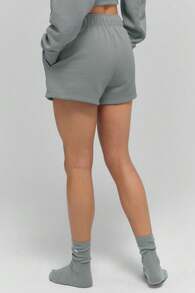 Alo Yoga Accolade Short Women's Athletic Heather Grey Designed For A Relaxed Fit W6472rg - Màu Xám nhạt - Xem 3