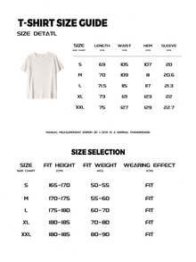 Women's Summer Autumn T-Shirt, Personalized Korean Print, Casual Sports Loose Fit Plus Size - White - View 7