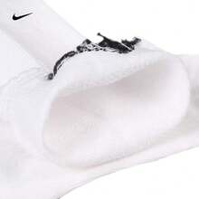 Nike 快乾舒適男女款船襪，黑白配色夏季透氣短襪 3 入組，適用運動、休閒、跑步 SX7678-100 SX7678-010 - 白色襪子SX7678-100 - 查看 4