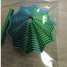 3D打印感官减压玩具，分形六边形减压玩具（带手柄），3D自由造型减压玩具，多色旋转螺旋设计，2026新款星形减压玩具，可伸缩减压玩具，3D打印透气减压玩具，3D变形减压玩具，圣诞节新年派对生日礼物（随机渐变色） - 彩色 - 查看 15