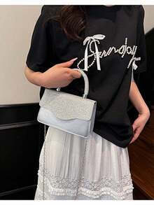 Women Clutches - Silver - View 2