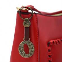 Metal Keychain With Engraved Initial And  Calendar - Handmade Gift Of Mexican Heritage - 字母 O - 查看 6