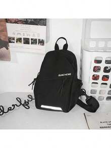 Men Waist Bags - Black - View 2