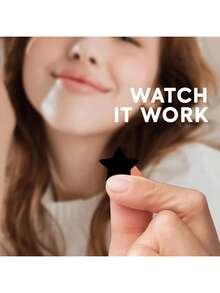 Star-Shaped Acne Patches, Concealer, Add Charm, Party Makeup, Fragrance-Free, Preservative-Free, Unisex, Suitable For All Skin Types, Fragrance-Free, No Other Ingredients - A - View 3