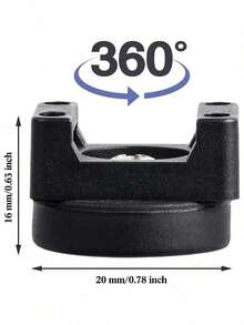 60-Pack Magnetic Zip Tie Mounts With Heavy Duty Nylon Cable Ties, 22mm Multipurpose Cable Holders For Wire Management - Quantity Of Goods - 60 - View 5