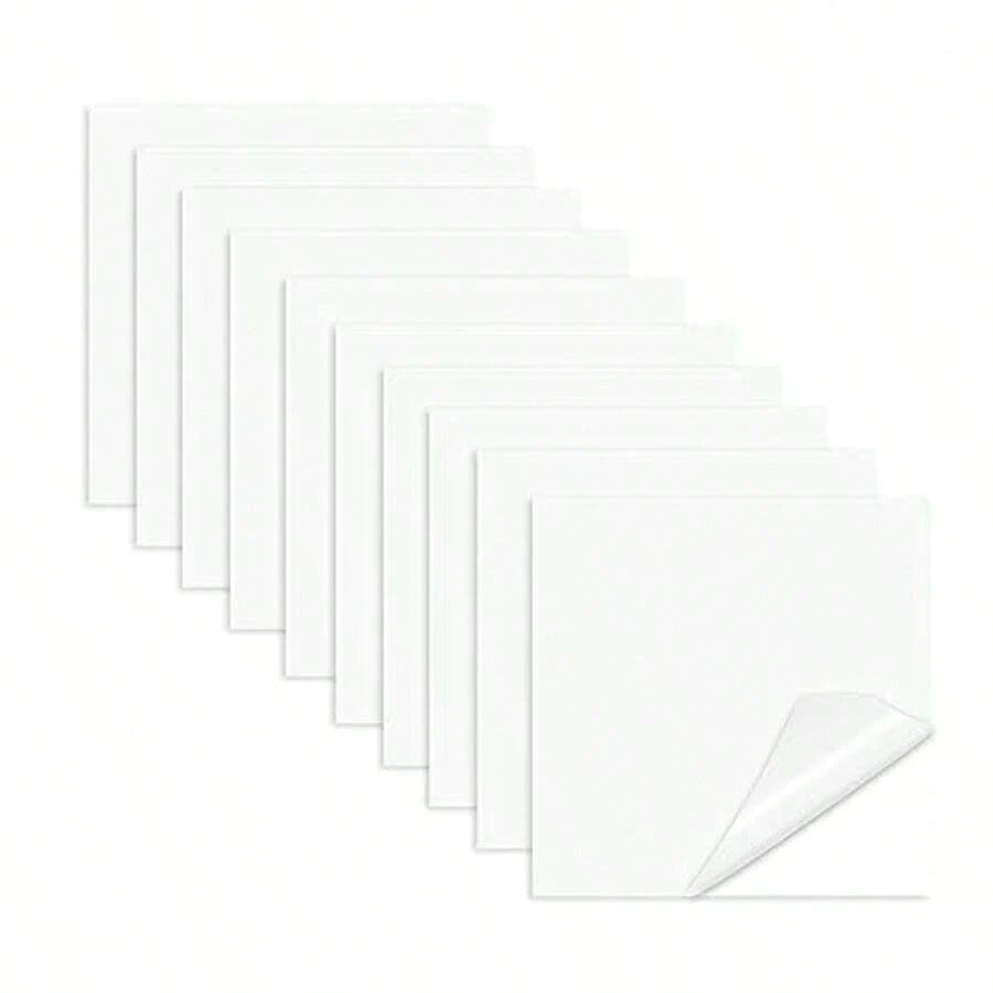 Meduo 10pc TPU  Patch Repair Kit Of Inflatable Patch Repair For Air Mattre Bounce Houe Tent Canva Canopy Wimming   Float Tub Air Bed And Inflatable T - Clear - như hình ảnh - Xem 1