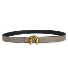 1pc Women's Minimalist Versatile Skinny Belt, Suitable For Dresses, Shirts, Suits, Pants, Slim Design - Multicolor - View 16