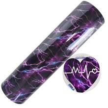 Heat Transfer Film Flex Film Used In Textiles Transfer Film For Iron-On DIY T-Shirt, Fabrics (Black) - TPU Sparkling Purple - View 14