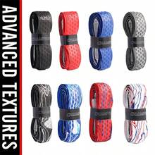 1pc PU Baseball Bat Wrap Shock Absorbing Multi-Color Non-Slip Sports Accessory, Outdoor Sports Cricket Softball Baseball Bat Handle Grip Sweatband Tennis Racket Handle Grip - Multicolor - View 6