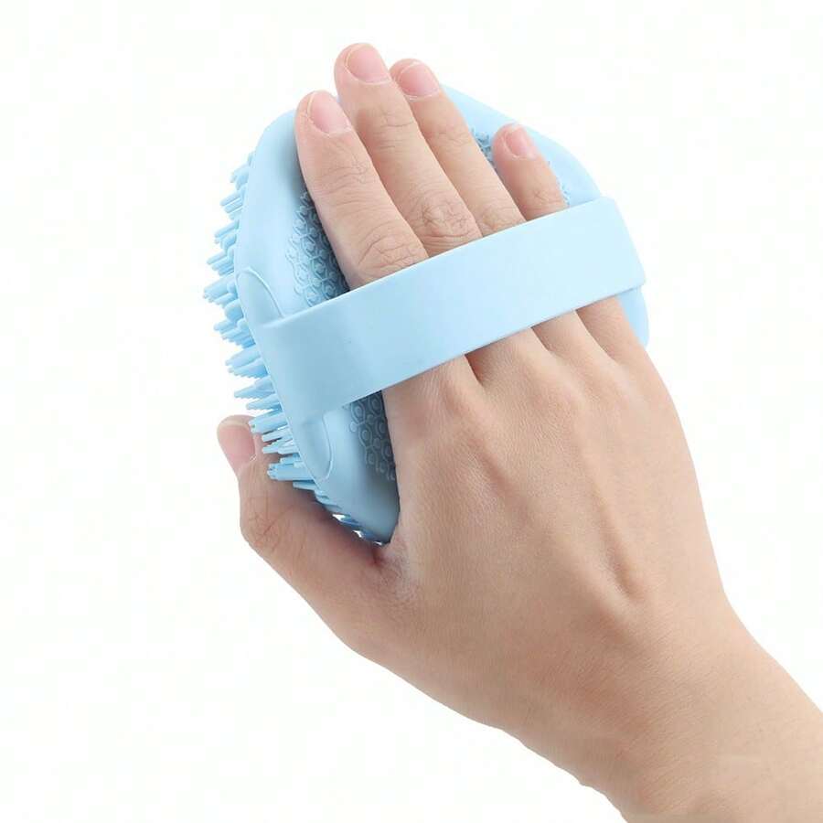 Silicone Body Brush, Gentle Exfoliating Bath Brush, Massage And Care For Skin - Multicolor - View 1