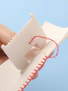 2/1pc Simple Sewing Tools And Hand Sewing Aids: Multi-Functional Edge And Repair Assistant. Made Of Durable Plastic, Ideal For Home Edge And Seam Tasks. Perfect Sewing Accessory Designed For Beginners And Seniors, Helping You Easily Complete Various Sewing Projects - Ergonomic Design. - A - View 8