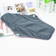 3Pcs Sanitary Napkins AWJ Mesh Liner Reusable Menstrual Pads For Girl Washable Cloth Pads Waterproof Cloth Regular Flow Daytime Use - one-size - View 12