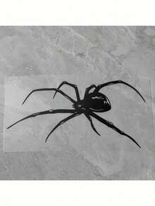 Pegatina de coche de araña - Calcomanía de advertencia resistente al agua, decoración exterior del vehículo, accesorio de coche único y creativo - Adecuado para puertas y ventanas de automóviles - Calcomanía autoadhesiva duradera y de alta adherencia - Pegatina de Halloween - Accesorio de coche - Regalo navideño - Multicolor - Ver 4