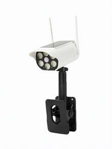 4/2/1pc Solar-Powered Human-Sensing Clip-On Surveillance Lamp - No Installation Required. 66 LEDs, IP65 Rating, 1500mAh Capacity. Dual Charging Via Solar And Type-C Ports. Suitable For Use In Home Gardens, Courtyards, Roads, Doorways, Etc. - Multicolor - View 12