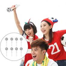 Soccer Ball Noise Maker Toys, PlasticCheerleader Props For Sport Events,Party Celebrations, School Games, FanCrowd Accessories - Multicolor - View 4