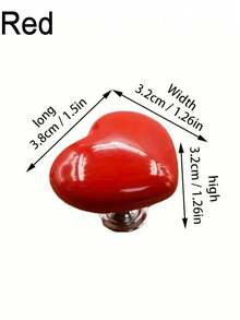 1 nút xả kép hình trái tim cho bồn cầu, nắp nút xả bồn cầu mở rộng, nút hình trái tim dễ thương, tay nắm phụ kiện nội thất, tay nắm ngăn kéo tủ, phù hợp với van xả tiêu chuẩn, bồn cầu, cần thiết cho người đam mê nghệ thuật làm móng, dụng cụ nhỏ trong phòng tắm, trang trí nhà cửa, đồ dùng phòng tắm, nút xả bồn cầu tiện dụng. Phụ kiện phòng tắm, dụng cụ phòng tắm. - Nhiều màu - Xem 16