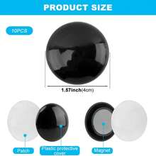 Nam châm giữ rèm tắm, ngăn rèm bị gió thổi bay, thích hợp dùng cho rèm cửa, cờ, khăn trải bàn. - trắng - Xem 9