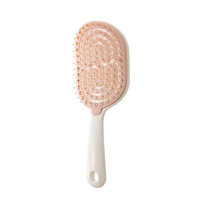 Peine alto y esponjoso para mujeres, cepillo de cabello desmontable y autolimpiante con masaje