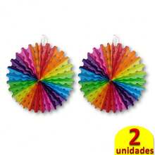1 To 8 Colorful Fan Decorations 50cm June Festival 19822 - Xem 5