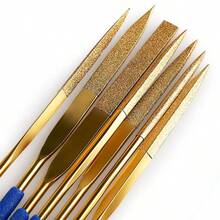 5件套金刚石涂层锉刀组，钛镀层，高温硬化，高耐磨性，适用于工业应用，研磨工具 - 鑽石銼刀 - 查看 11