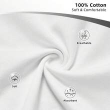 Tony Stark Robert Downey Cotton O-Neck Women's Men's Short Sleeve T-Shirt European And American Musi - 白色 - 查看 4