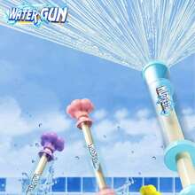 4pcs/Set Summer ABS Water Guns, Pull-Out Design With Large Water Capacity, Suitable For Swimming Pool, Beach, Lawn And Water Park - Multicolor - View 5