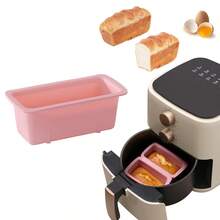 2pcs Rectangular Silicone Cake Molds, Silicone Baking Pans, Available In Different Sizes, Non-Stick And Easy Release, Suitable For Homemade Cakes, Breads, Meat Rolls And Omelets, Size: 19.2cm X 9.5cm, Thicker And Non-Slip Silicone Molds, Bread/Toast Molds, Large Capacity Ice Cube Trays, Thicker And Larger Rectangular Silicone Ice Cube Trays Suitable For Summer, Baking Equipment, Cake Tools, Kitchen Accessories - Multicolor - View 15