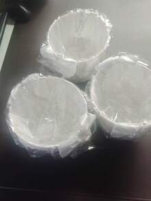 1/2/3个装白色仿珍珠婚礼花篮 - 白色蝴蝶结花篮，缎面花篮，适合婚礼派对装饰、新年礼物、装饰礼品 - 彩色 - 查看 13