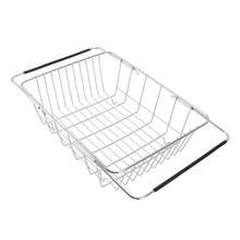 Freezer Organizer Bin Stainless Steel Expandable 20KG Load Bearing Freezer Storage Basket Flat Bottom,Organizer Frigo  Frigorifero - 查看 11