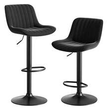 Dining Chairs - Black + Iron + Metal and Wood + Velvet + Foam + 2 Weapons - View 2
