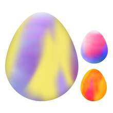 Nee Doh Dippin' Dazzler Eggs – Water Activated Color Changing Squishy Toy, Soft Squeeze Sensory Fidget Toy For Stress Relief, Fun Novelty Gift For All Ages - C - Xem 5