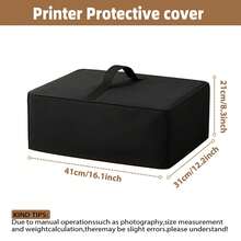 1Pc 3D Printer Waterproof Cover Universal Printer Dust Cover Reinforced Handle Printer Protective Sleeve With Drawstring Anti-Static Printer Cover Case - Durable, Easy To Clean Accessory For Home And Office Use - Multicolor - View 17