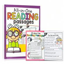Workbook To Improve Reading Comprehension: Children Learn Phonics And Fluent Reading Through Reading Short Passages And Practicing Questions, As Well As Vocabulary Accumulation. This Is A Convenient English Learning Material Suitable For Children To Study Short Vowels. - Multicolor - View 10