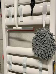 8个免钻孔自粘墙钩，适用于浴室、厨房和卧室，防锈耐用，家居收纳好帮手。 - 彩色 - 查看 10